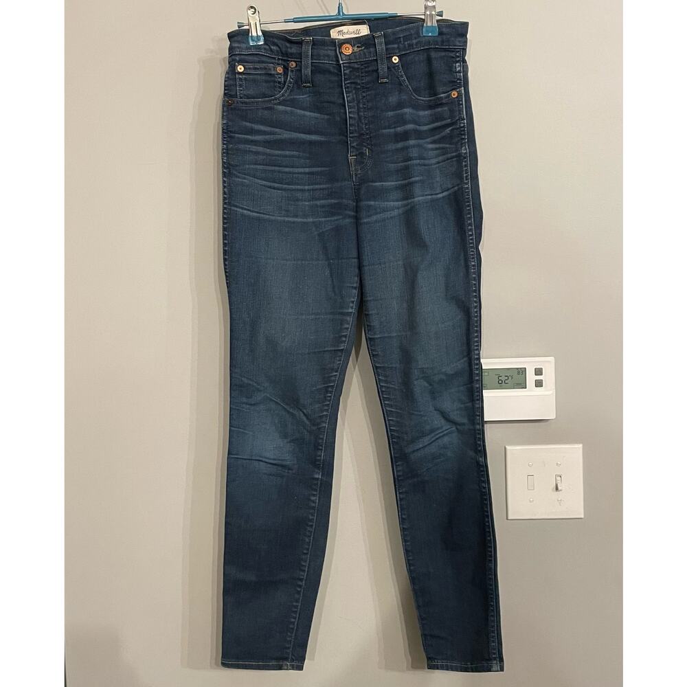 Madewell Jeans‎ 10" High Riser Skinny Skinny Sz 27 Medium Wash Stretch